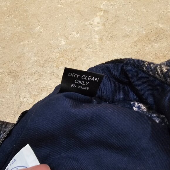 Men's Rush Wilson Ltd Wool/Alpaca Blend Plaid‎ Shirt Jacket Size M Made in USA - Picture 7 of 9